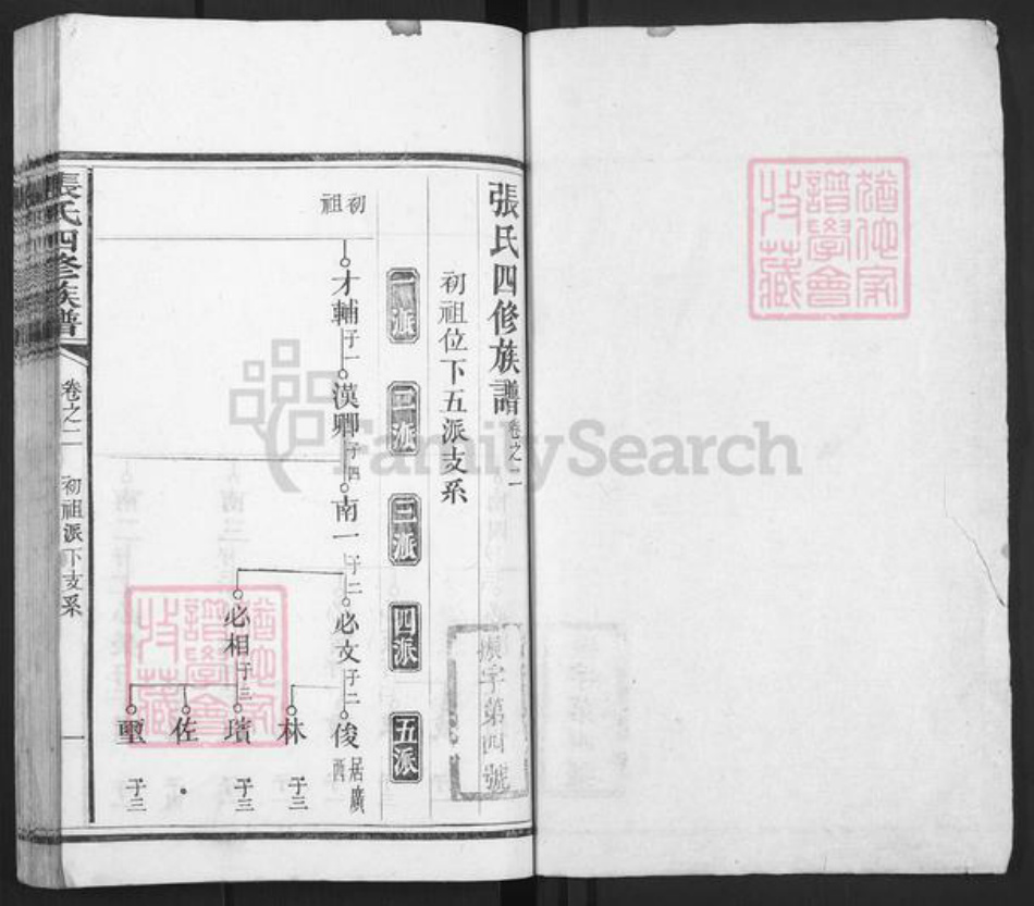 湖南省湘潭市岳塘区岳塘街道张氏族谱-张氏四修族谱.pdf电子版插图1