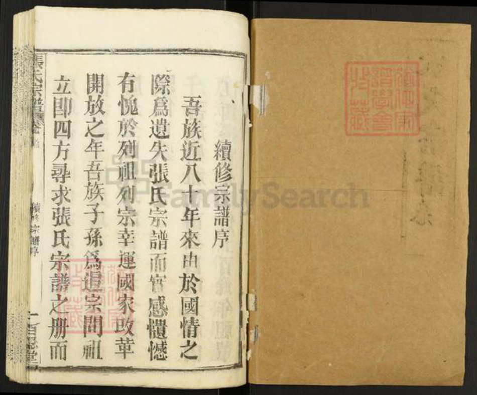湖北省黄石市阳新县王英镇张氏百忍堂族谱-张氏宗谱.pdf电子版插图1