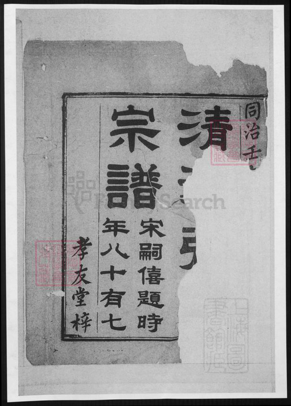 河北省邢台张氏孝友堂族谱-清河张氏宗谱.pdf电子版插图2
