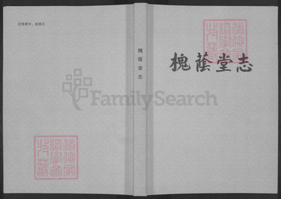 山西省忻州市五台县东冶镇赵氏槐荫堂族谱-槐荫堂赵氏宗谱.pdf电子版插图