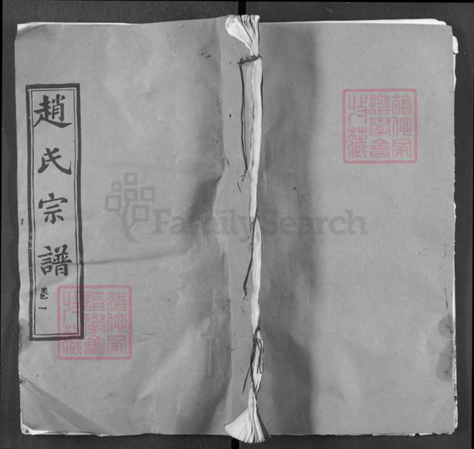 湖北省黄冈市麻城市歧亭镇赵氏琴鹤堂族谱-赵氏宗谱.pdf电子版插图