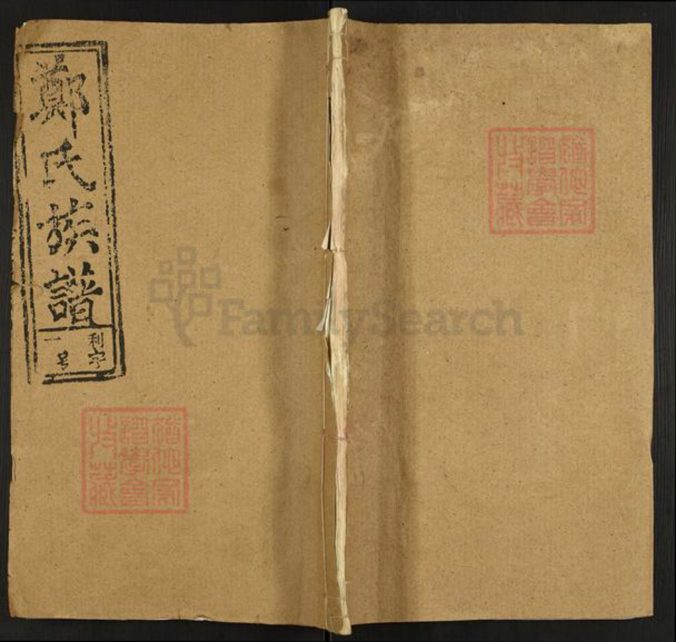 安徽省安庆市潜山市郑氏大本堂族谱-郑氏族谱.pdf电子版插图