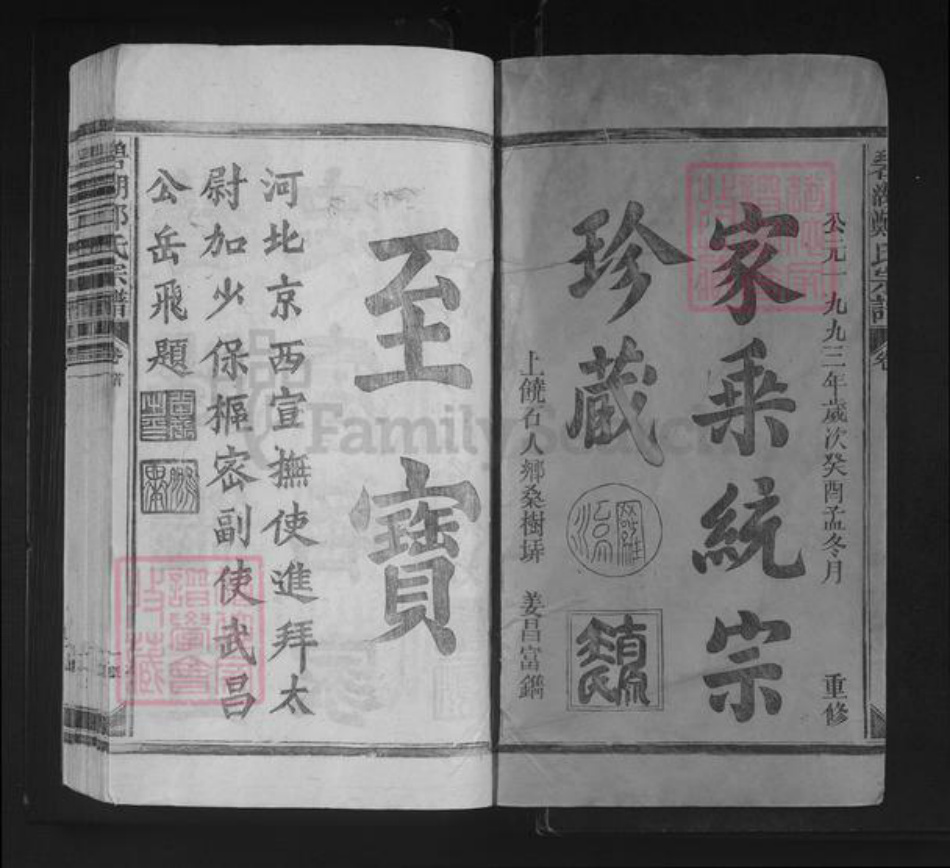 江西省上饶市上饶县尊桥乡郑氏族谱-碧湖郑氏宗谱.pdf电子版插图1