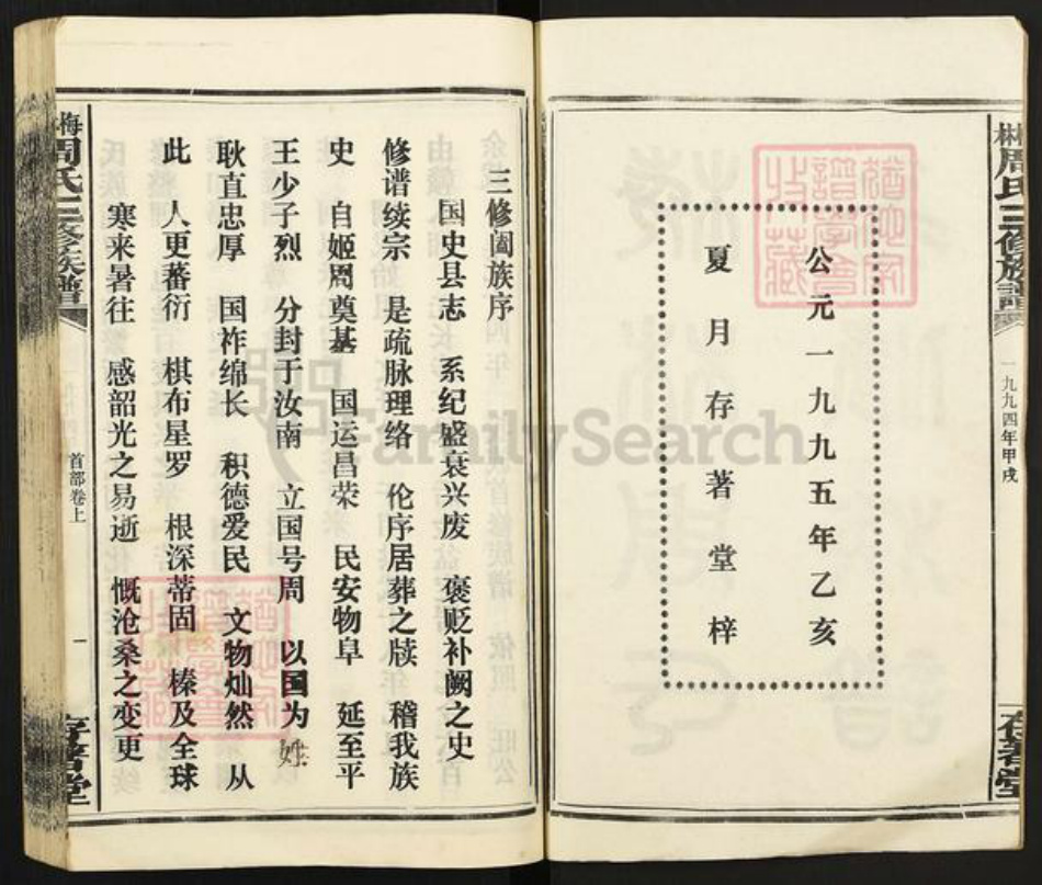 湖南省娄底市涟源市杨市镇周氏存着堂族谱-林梅周氏三修族谱.pdf电子版插图2