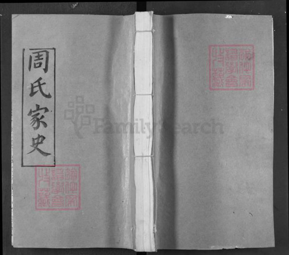湖北省武汉市新洲区周氏用里堂族谱-周氏家史.pdf电子版插图