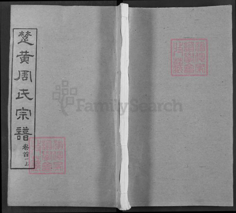 湖北省武汉市新洲区周氏爱莲堂族谱-楚黄周氏宗谱.pdf电子版插图