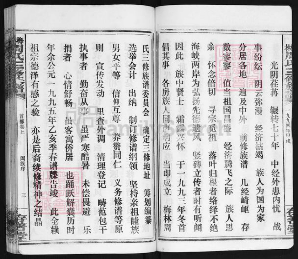 湖南省湘潭市湘乡市潭市镇周氏存着堂族谱-梅林周氏三修族谱.pdf电子版插图3