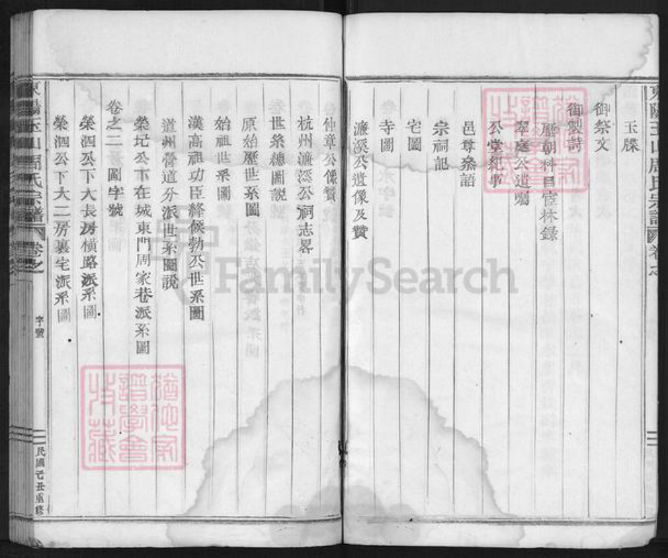 浙江省金华市磐安县玉山镇周氏族谱-玉峰周氏宗谱.pdf电子版插图4