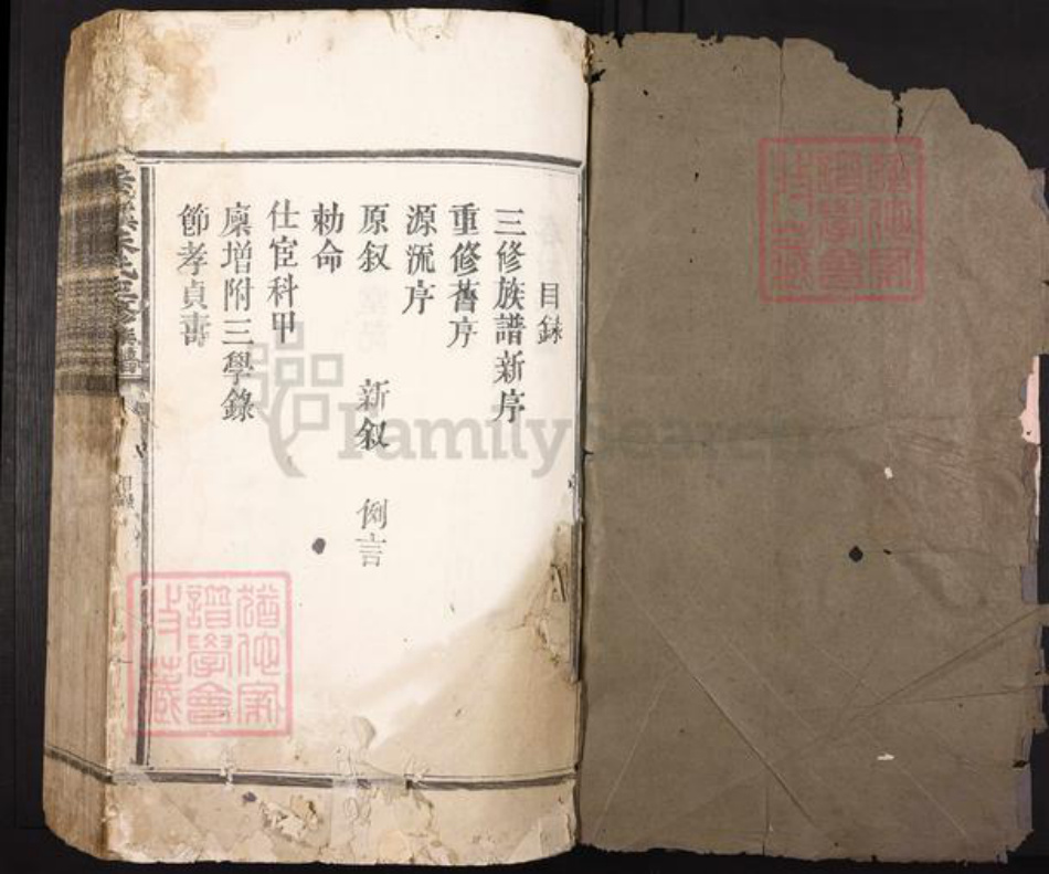 江西省吉安市泰和市朱氏世恩堂族谱-秀溪朱氏三修族谱.pdf电子版插图1