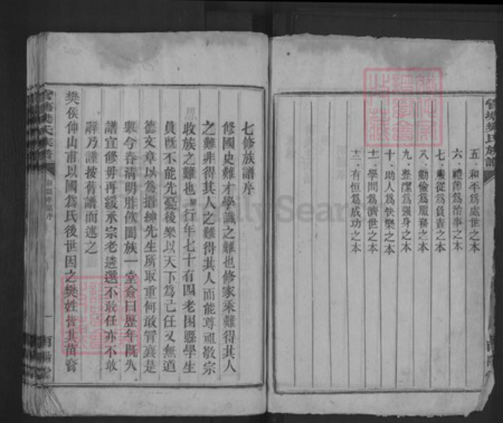 湖南省株洲市茶陵县枣市镇樊氏南阳堂族谱-管塘樊氏宗谱.pdf电子版插图3