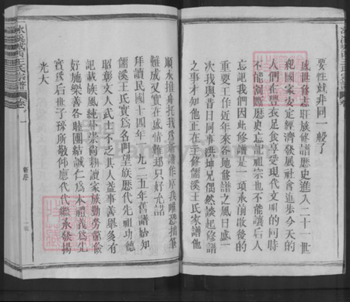 江西省上饶市玉山县王氏诗教堂族谱-城西儒溪王氏宗谱.pdf电子版插图3