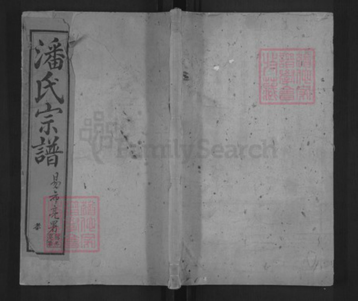 江西省上饶市婺源县中云镇潘氏族谱-潘氏宗谱.pdf电子版插图