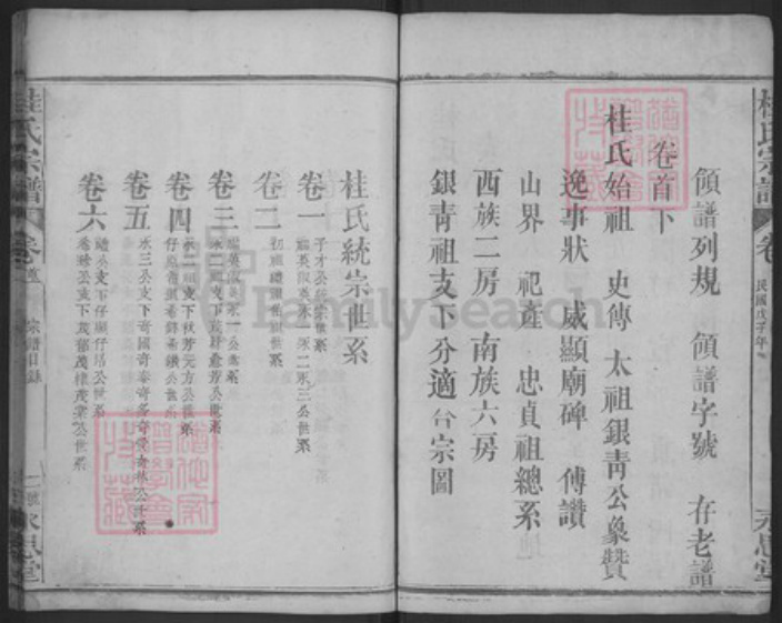 湖北省黄冈市武穴市花桥镇桂氏永思堂族谱-桂氏宗谱.pdf电子版插图2