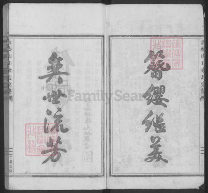 浙江省金华市金东区赤松镇余氏族谱-赤松余氏宗谱.pdf电子版插图2