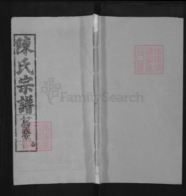 安徽省安庆市怀宁县茶岭镇陈氏笃义堂族谱-陈氏宗谱.pdf电子版插图