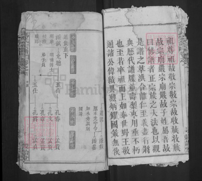 湖北省黄冈市浠水县冯氏谷诒堂族谱-冯氏宗谱.pdf电子版插图5