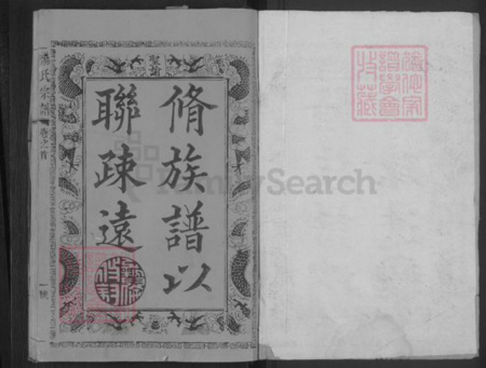 福建省南平市浦城县永兴镇杨氏集贤堂族谱-杨氏宗谱.pdf电子版插图1
