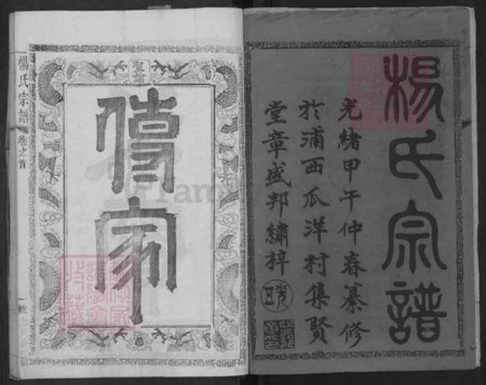 福建省南平市浦城县永兴镇杨氏集贤堂族谱-杨氏宗谱.pdf电子版插图2
