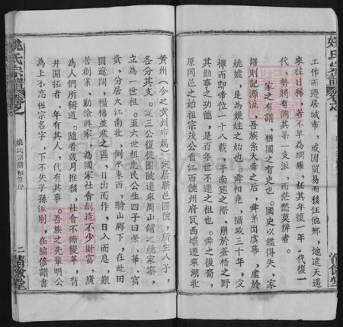 湖北省武汉市新洲区姚氏清俭堂族谱-姚氏宗谱.pdf电子版插图3