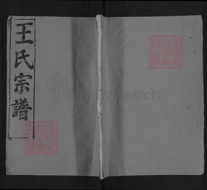 湖北省黄冈市黄州区王氏三槐堂族谱-王氏宗谱.pdf电子版插图