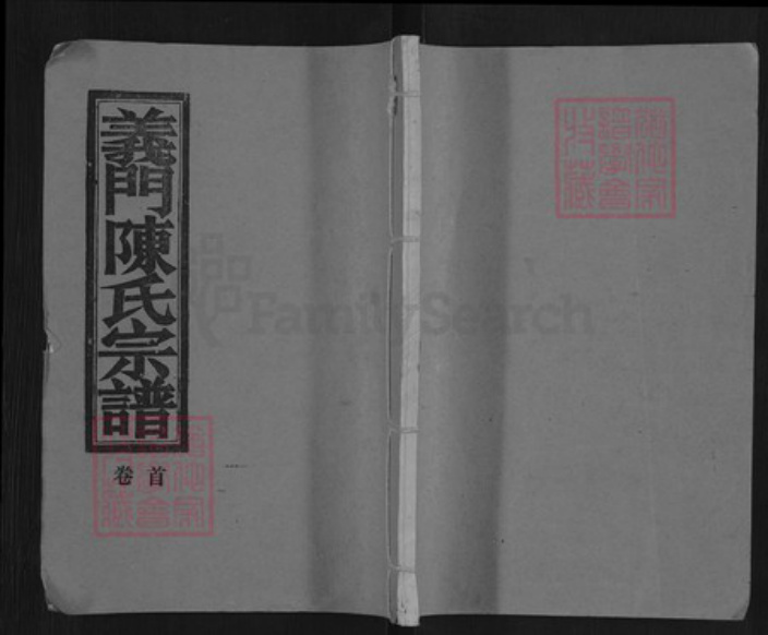湖北省黄冈市武穴市陈氏大义堂族谱-义门陈氏大成宗谱.pdf电子版插图