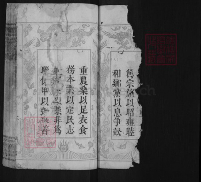 湖北省黄冈市罗田县大崎镇陈氏守义堂族谱-义门宗谱.pdf电子版插图1