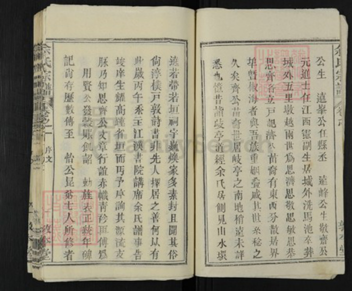 湖北省武汉市新洲区余氏敦本堂族谱-余氏宗谱.pdf电子版插图2