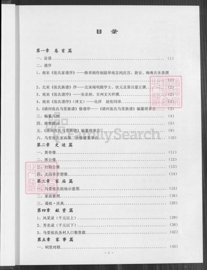 福建省漳州市平和县安厚镇张氏族谱-清河张氏马堂族谱.pdf电子版插图2