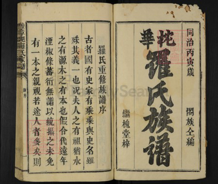 福建省三明市宁化县安乐镇罗氏继槐堂族谱-豫章郡罗氏家谱.pdf电子版插图1
