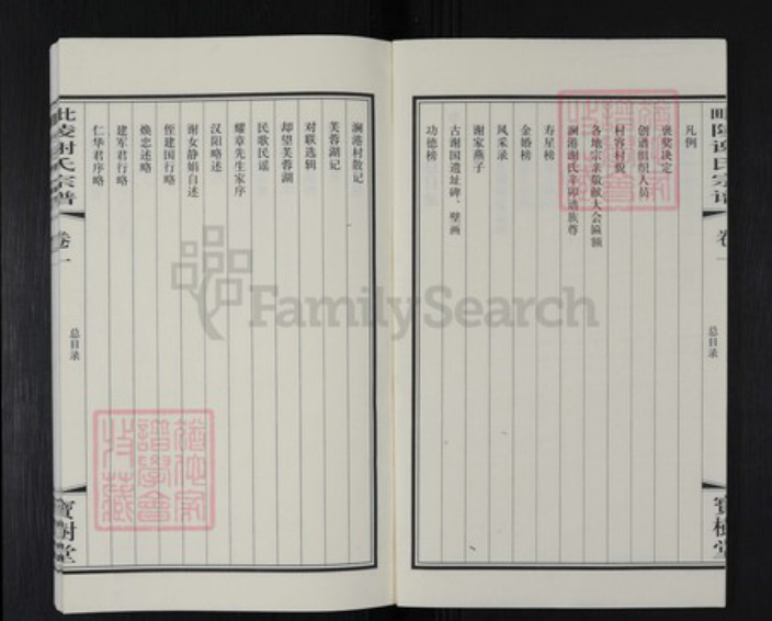 江苏省常州市新北区罗溪镇谢氏宝树堂族谱-毘陵谢氏宗谱.pdf电子版插图2