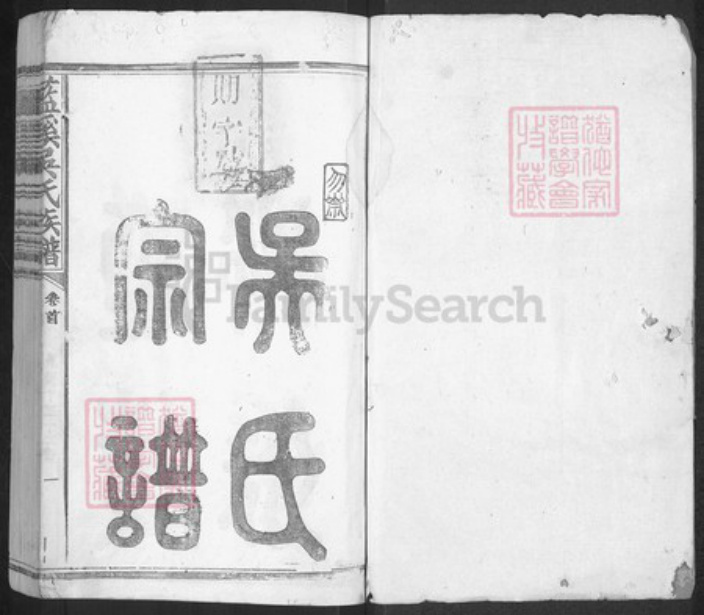 湖南省永州市蓝山县吴氏族谱-蓝溪吴氏宗谱.pdf电子版插图1