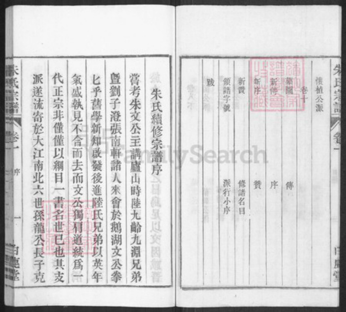 安徽省合肥市庐江县泥河镇朱氏白鹿堂族谱-潜川朱氏宗谱.pdf电子版插图4