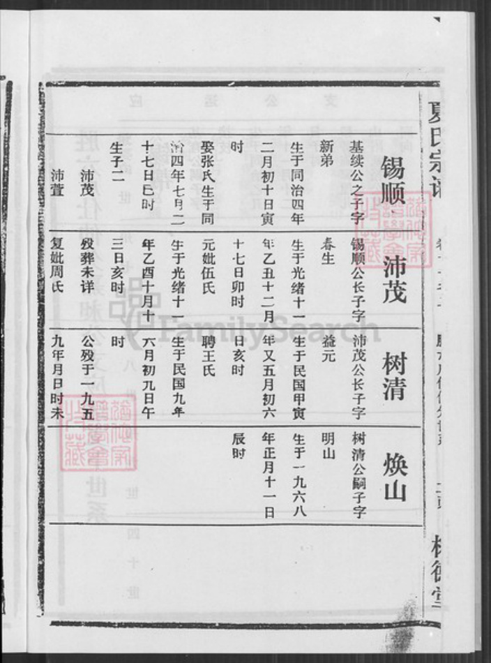 湖北省黄冈市武穴市梅川镇夏氏树德堂族谱-夏氏宗谱.pdf电子版插图5 湖北省黄冈市武穴市梅川镇夏氏树德堂族谱-夏氏宗谱.pdf电子版插图5