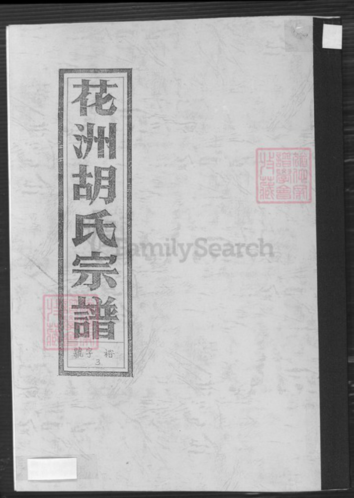 浙江省衢州开化县华端口镇胡氏惠宗堂族谱-花洲胡氏宗谱.pdf电子版插图 浙江省衢州开化县华端口镇胡氏惠宗堂族谱-花洲胡氏宗谱.pdf电子版插图