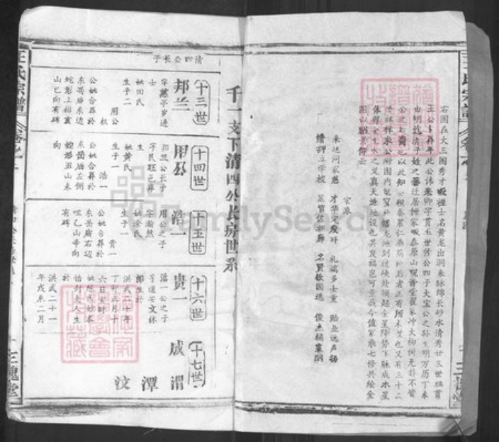 湖北省黄冈市武穴市王氏三槐堂族谱-王氏宗谱.pdf电子版插图2