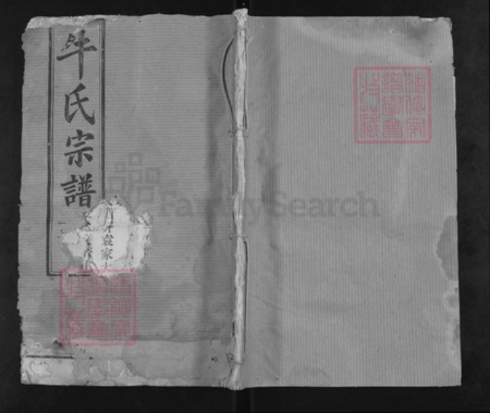 湖北省黄冈市黄州区牛氏崇伦堂族谱-牛氏宗谱.pdf电子版插图