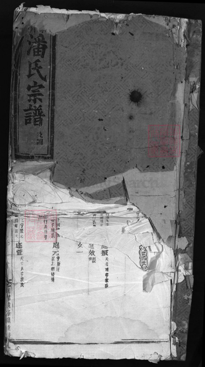 浙江省温州市永嘉县潘氏族谱-泰川潘氏宗谱.pdf电子版插图