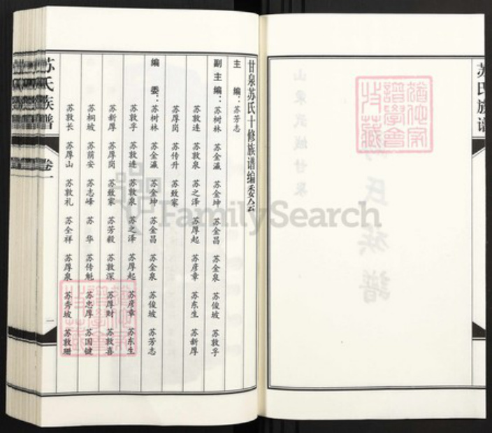 山东省德州市武城县苏氏族谱-苏氏族谱.pdf电子版插图2