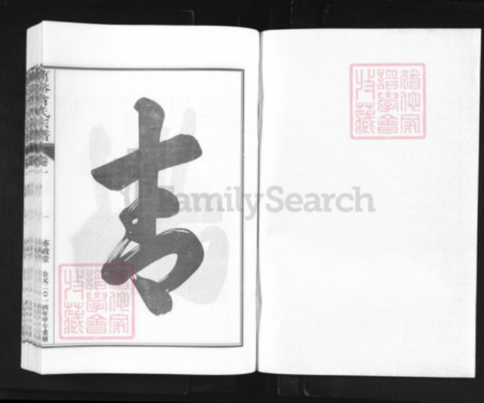 浙江省金华市兰溪市翁氏亦政堂族谱-翁氏宗谱.pdf电子版插图1