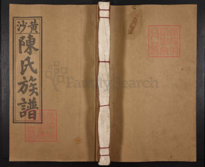 江西省赣州市赣县区陈氏益恭堂族谱-黄沙陈氏九修族谱.pdf电子版插图