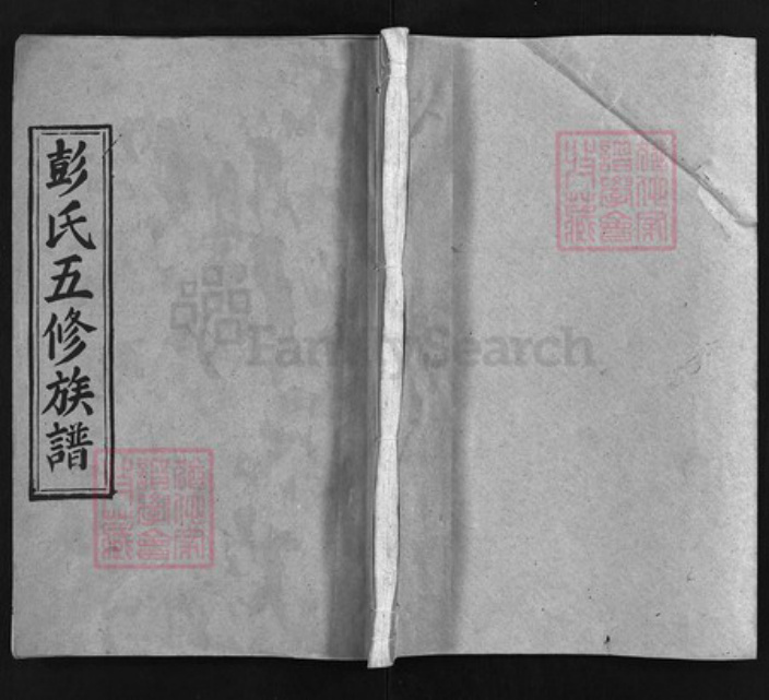 湖南省邵阳市新宁县彭氏新泽堂族谱-青茅冈彭氏五修族谱.pdf电子版插图