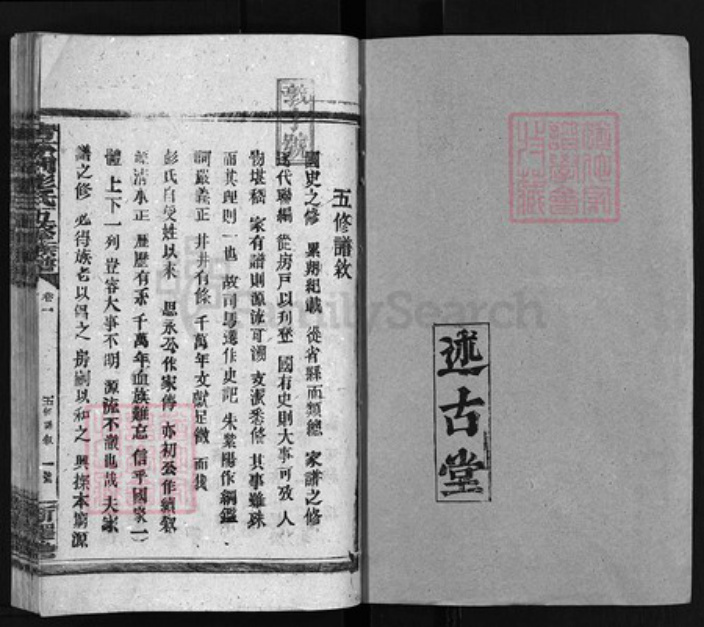 湖南省邵阳市新宁县彭氏新泽堂族谱-青茅冈彭氏五修族谱.pdf电子版插图1