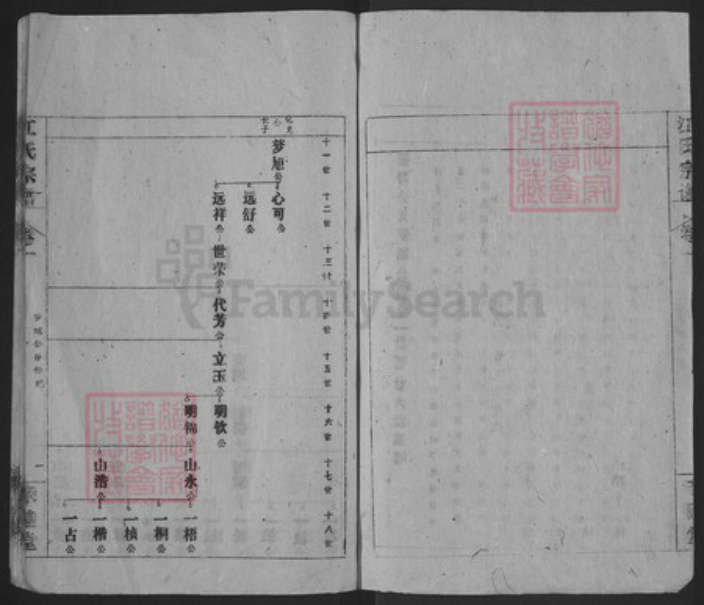 安徽省安庆市潜山市王河镇江氏亲睦堂族谱-皖潜江氏宗谱.pdf电子版插图1