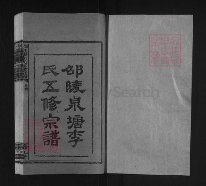 湖南省邵阳市邵东李氏培元堂族谱-邵陵泉塘李氏五修宗谱.pdf电子版插图1