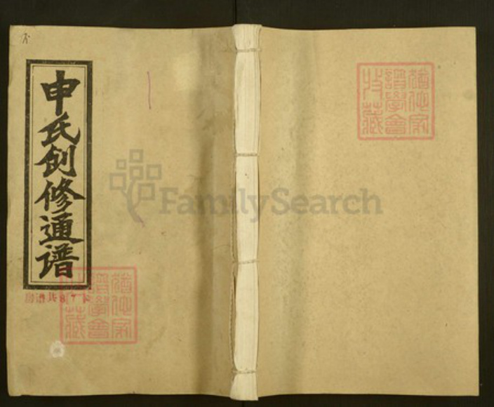 湖南省邵阳市邵东市申氏族谱-邵阳申氏创修通谱.pdf电子版插图