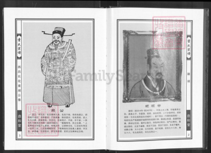 湖北省黄冈市罗田县平湖乡童氏鼎和堂族谱-童氏宗谱.pdf电子版插图3