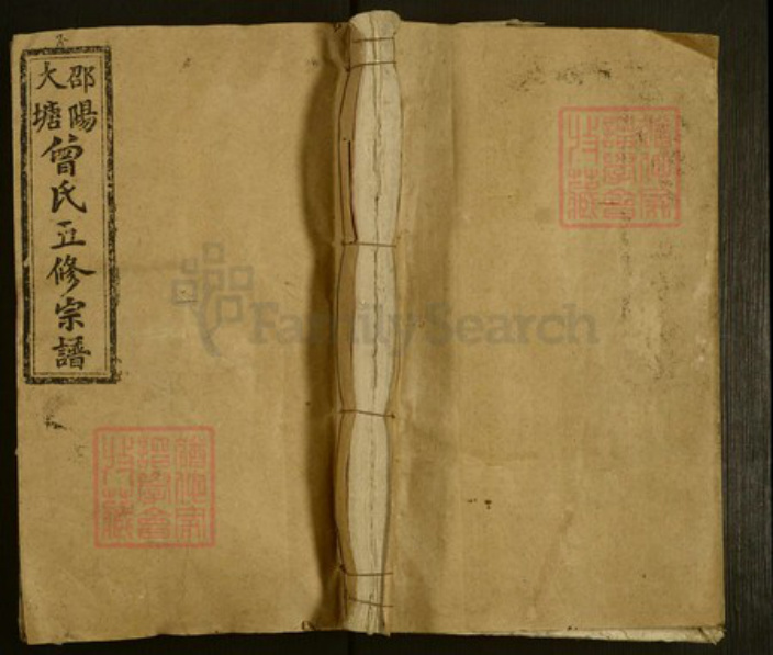 湖南省邵阳市隆回县九龙曾氏忠恕堂族谱-湖南邵阳曾氏南宗五修宗谱.pdf电子版插图