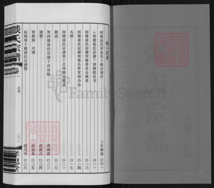 江苏省常州市武进县洛阳镇谈氏孝思堂族谱-谈氏宗谱.pdf电子版插图2