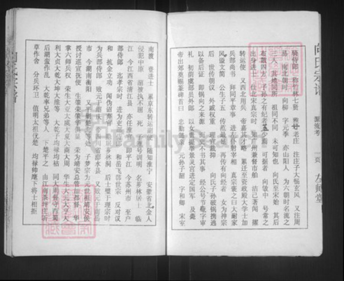 湖北省仙桃市向氏左师堂族谱-向氏宗谱.pdf电子版插图2