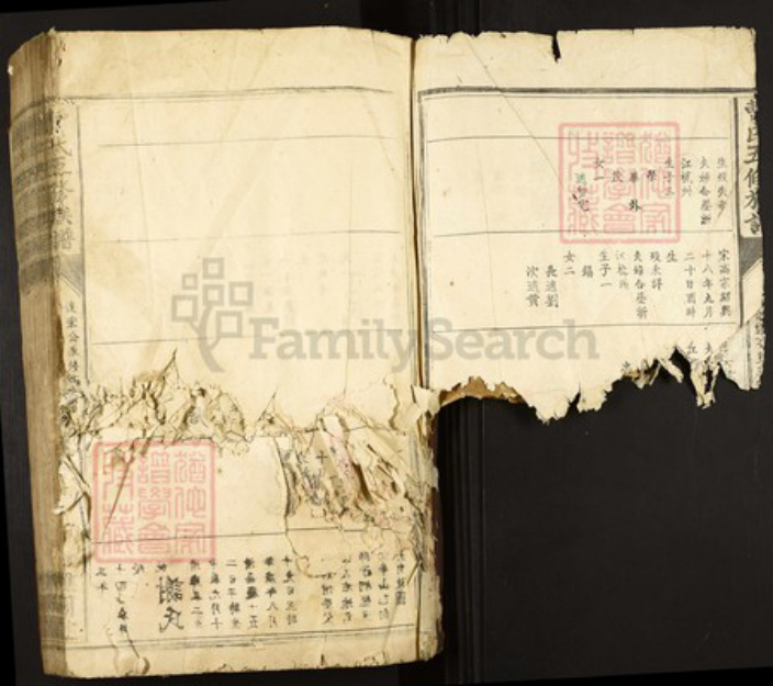 江西省赣州市兴国县江背镇曹氏谯国堂族谱-曹氏五修族谱.pdf电子版插图2